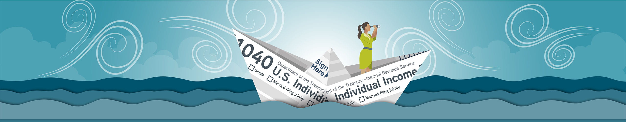 2022 Tax Outlook promo banner