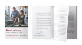 Direct indexing guide mock up image