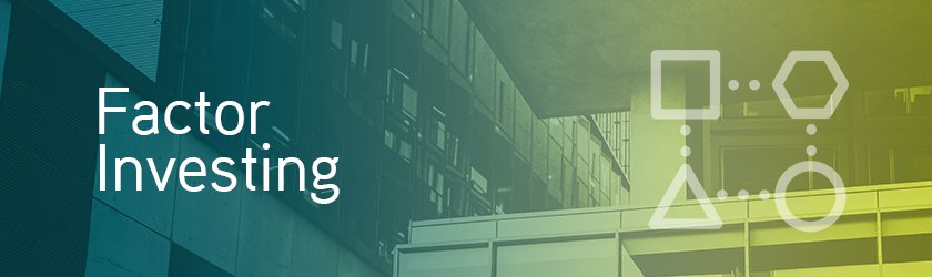 Factor investing banner