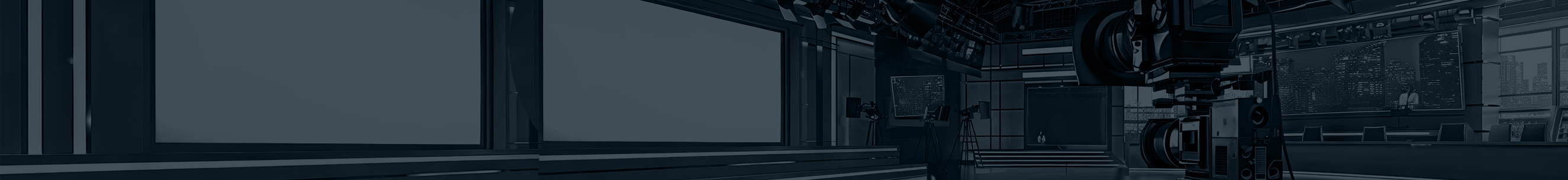 TV studio generic banner