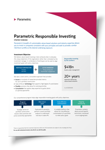 Responsible Investing strategy overview thumbnail image