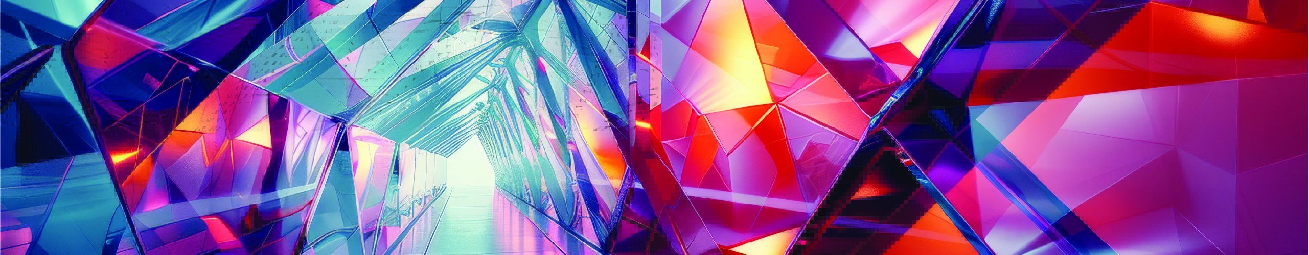 Custom active webpage abstract banner