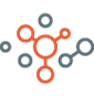 icon of particles